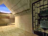 L'entrée des catacombes